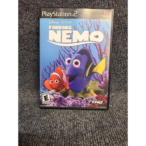 PS2 Disney Pixar Finding Nemo (Sony PlayStation 2 2003)  No Manual Tested - Picture 1 of 4